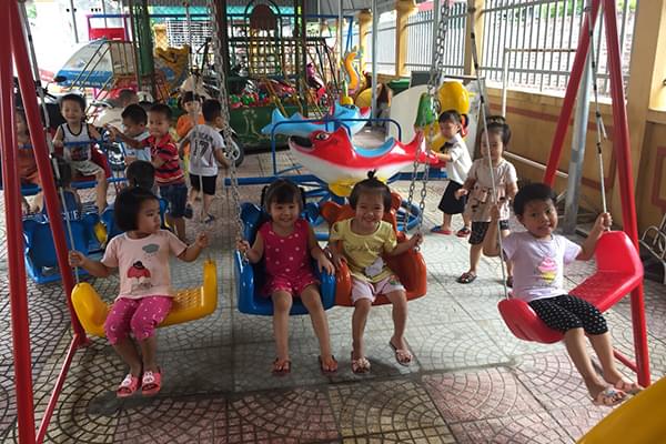 Action solidaire Vision du Monde : Vietnam, jardin d'enfants