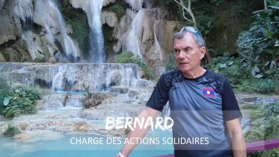 Bernard, chargé des actions solidaires Vision du monde