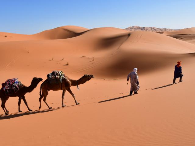 Nomades et oasiens de l'erg Chebbi : voyage solidaire Vision du Monde
