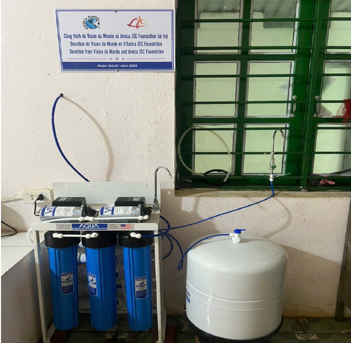 PROJET D’ADDUCTION ET DE FILTRATION D’EAU POTABLE - Vision du Monde