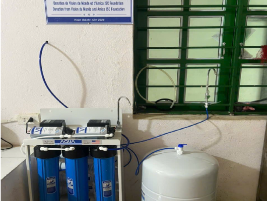 Action solidaire par Vision du Monde : PROJET D’ADDUCTION ET DE FILTRATION D’EAU POTABLE